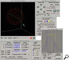Screenshot: Ein komplexes Experiment mit komplexem Interface