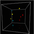 Screenshot: Grafikbereich des Simulationsfensters