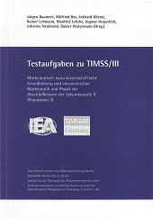 Buch: Testaufgaben zu TIMSS/III (22 KB)